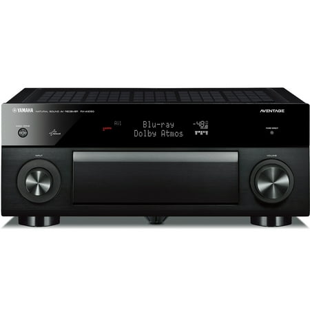 Yamaha AVENTAGE 9.2-ch (11.2-ch. processing) 4K Ultra HD AV Receiver with HDR, Dolby Vision, Dolby Atmos, Wi-Fi, Phono, YPAO and MusicCast. Works with Alexa - (Best Dolby Atmos Receiver)