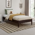 thumbnail image 3 of AFI Pasadena 14" Espresso Solid Wood Low Profile Platform Bed, Twin, 3 of 11