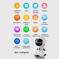 thumbnail image 5 of M80 AI Robot Smart Speaker Alarm Clock FM Radio Bluetooth, 5 of 5