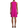 thumbnail image 2 of Time and Tru Women's Sleeveless Knit Swing Dress, Sizes XS-XXXL, 2 of 5