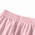 thumbnail image 6 of JTSRKL Kids Boys Girls Cotton Pants Loose Fit Harem Pants Elastic Waist Baggy Sweatpants Lightweight Solid Color Sporty Full Length Joggers Purple 8-9 Years, 6 of 8