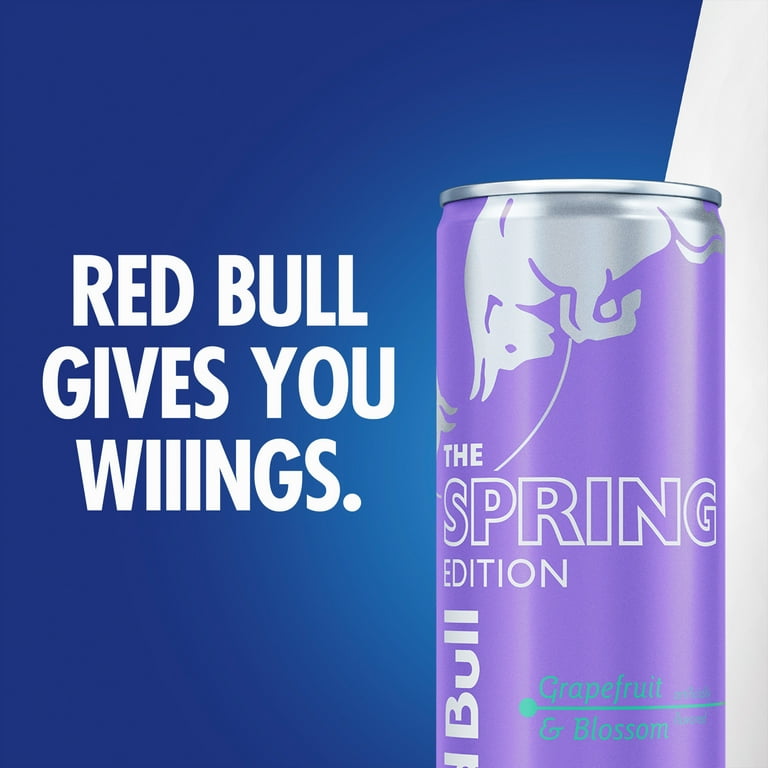 Red Bull Spring Edition Energy Drink, Grapefruit, 8.4 fl. oz