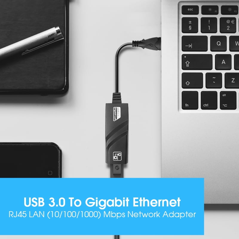 DOONJIEY  Type C USB to RJ45 Adapter Hub 1000Mps Ethernet Converter USB3.0 to RJ45 Adpter for Laptop