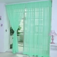 thumbnail image 2 of Clearance!FNGZ Curtain Clearance 1 PCS Pure Color Tulle Door Window Curtain Drape Panel Sheer Scarf, 2 of 2