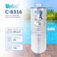 thumbnail image 2 of Unicel C-8316 Replacement 150 SqFt Pool Filter Cartridge, 215 Pleats, 2 of 11