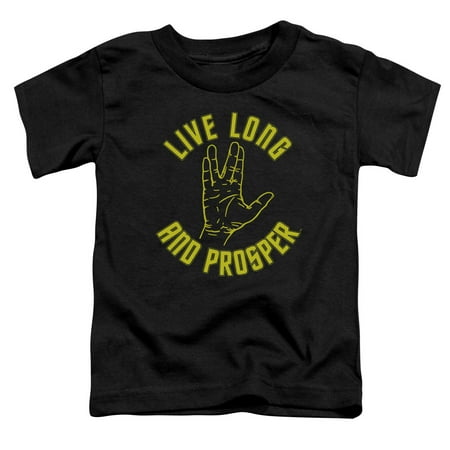 

Star Trek - Live Long Hand - Toddler Short Sleeve Shirt - 3T