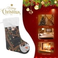 thumbnail image 4 of GZHJMY Christmas Stocking, Personalized Sloth Large Candy Stocking Hanging Gift, Xmas Stockings Decoration 1 PCS for Family Holiday Party Ornaments Decor Fireplace, 4 of 7