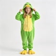 thumbnail image 2 of Faraee 2-10 Years Unisex Kids Animal Onesie Pajamas for Girls Boys 2T 3T 4T 5T 6T Soft Flannel Hooded Full Body Jumpsuit One Piece Halloween Cosplay Loungewear, 2 of 4