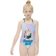 thumbnail image 3 of Family Guy Children's One-piece Swimwear Halterneck Swimsuit Summer Beach Girl's Bathing Suits Breathable Beachwear, 3 of 7