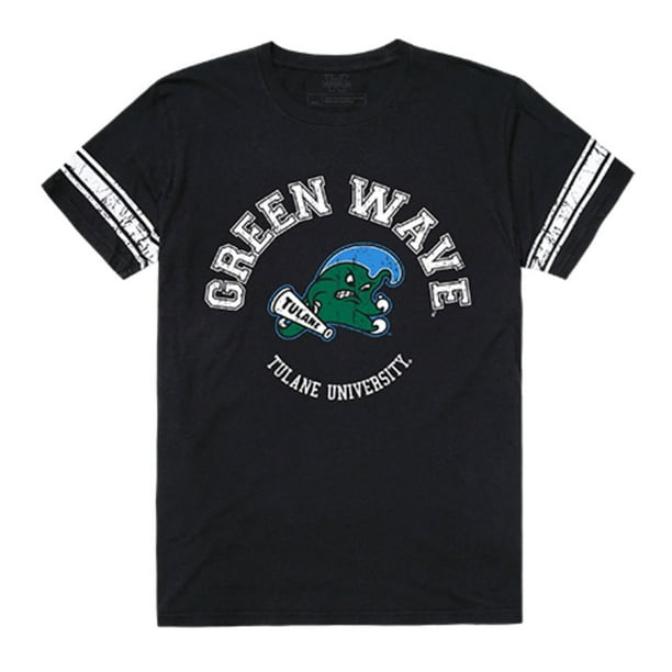 W Republic Tulane University Green Wave Men's Football Tee TShirt