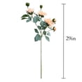 thumbnail image 2 of Artificial Dahlia Stems 29in Tall (Set of 3), 2 of 2