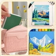 thumbnail image 5 of 2Pcs 3.2" x 3.2" Mini Drawing Sketchbook Small Watercolor Notebook Green Paper Blank Square Portable Water Color Travel Journal Art Pad Sketchbooks for Painting Traveler Student Supplies Green, 5 of 9