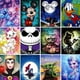 thumbnail image 2 of Disney Diamond Painting Cartoon Lilo Stitch Cheshire Cat Diamond Embroidery Elsa Yoda Mosaic Art DIY Children's Home Decor Gift20x30cm-Square Drill Gao Jinjia LED, 2 of 2