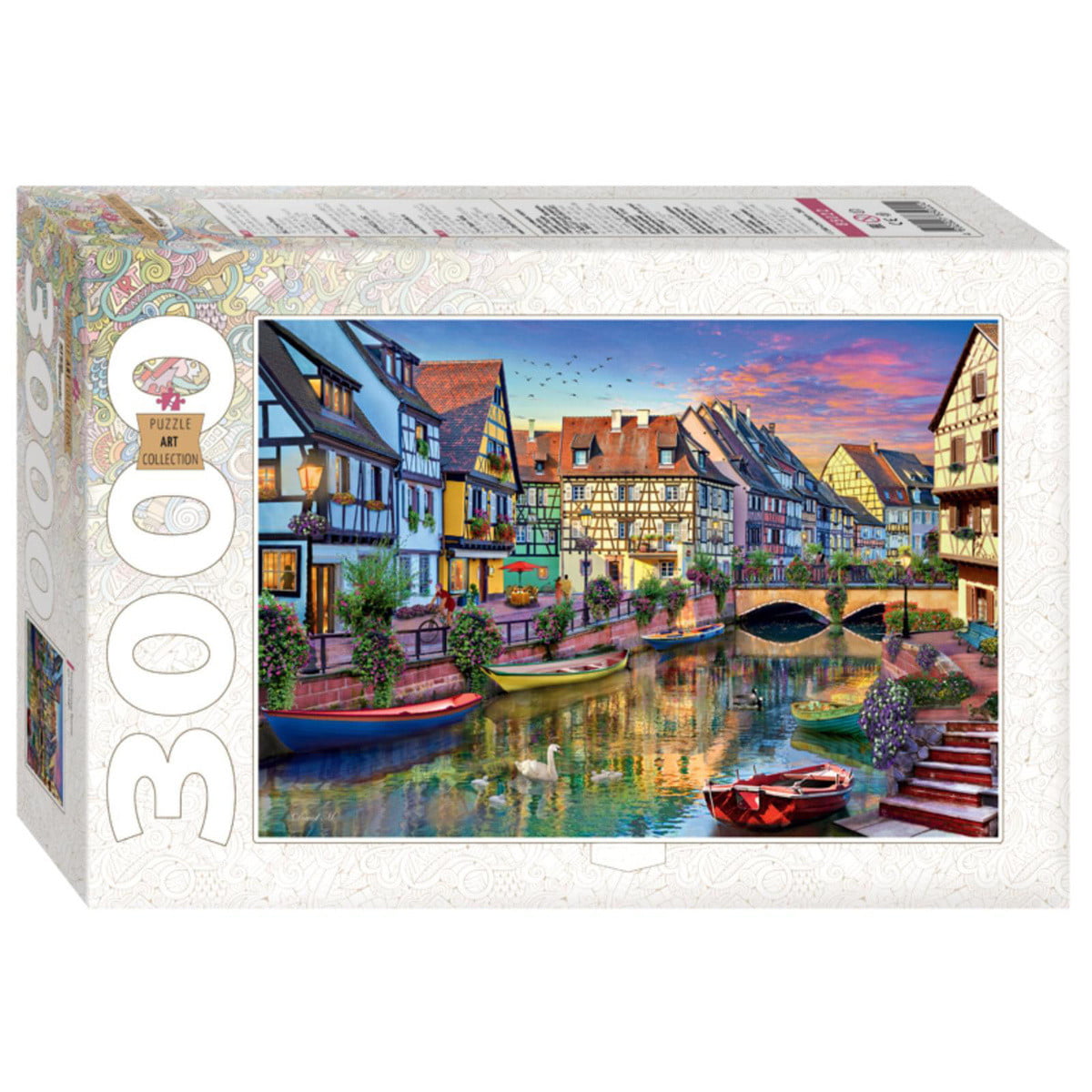 3000 Pieces Jigsaw Puzzles,3000 Piece for Adults Kids Puzzle Fun Challenging Puzzle Game Collection Toy Gift Home Art Decor Romantic Black cat-3000Pieces