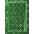 thumbnail image 1 of Ahgly Company Indoor Rectangle Southwestern Emerald Green Country Area Rugs, 2' x 3', 1 of 4