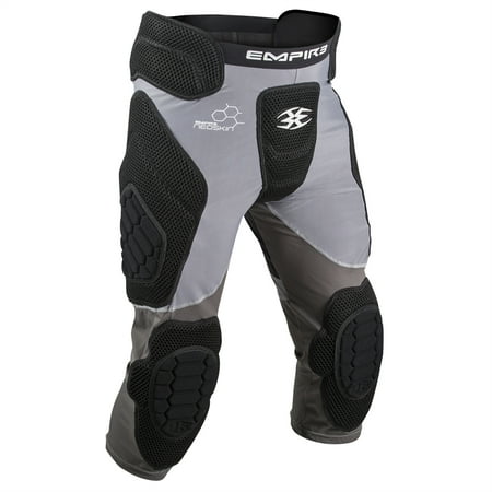 Empire Paintball NeoSkin Slide Short with Knee Pads F6 - Black/Silver -