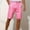 Pink, variant on Khaki Shorts for Men Chino with Pockets Polka Dot Beach Black 7 Inch Mens Shorts L