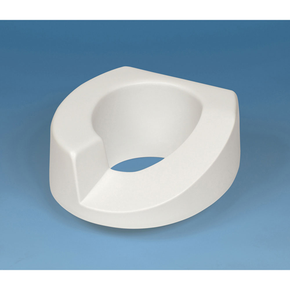 Standard ARTHRO toilet seat with boltdown bracket, left