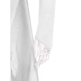 thumbnail image 6 of Sholeno Lyrical Dance Dress for Women V-neck Long See-through Sleeves Rhinestone Modern Contemporary White L, 6 of 7
