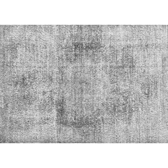 Ahgly Company Indoor Rectangle Persian Gray Traditional Area Rugs, 5' x 7'