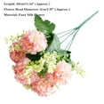 thumbnail image 6 of Grandest Birch 3 Bouquets Fake Flowers Charming Long-lasting 5 Heads Realistic Artificial Hydrangea Bouquet Garden Supplies(Gift 1PC), 6 of 6