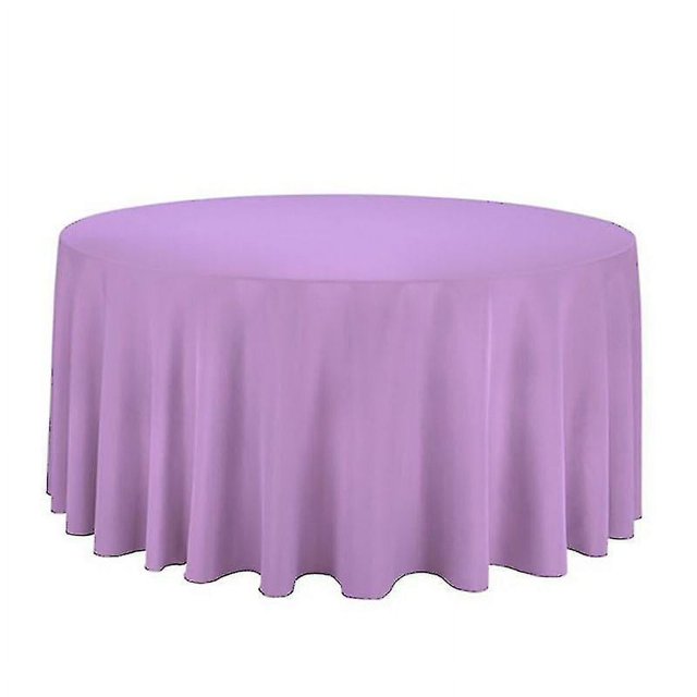 18 Color Polyester Round Tablecloth Whiteblackredbluegold Solid Table Cloth For Wedding Birthday Party Table Cover Home Dcor 1pcs