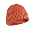 thumbnail image 1 of Minnieouse Adultos Beanie Engrosado Delicado Al aire libre Mujeres Hombres Gorros de punto Sombrero con color simple para el invierno Vistiendo Type2 NO2, 1 of 6