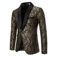 IYTR Stylish Suit Coat with Pocket Long Sleeve Jacket Single Breasted