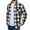 Mens Shirts Black, variant on S-4X Plus Size Wool Shirts for Men with Pocket Big & Tall Long Sleeve Shackets Shirt Button-Down Collared Casual Plaid Printed Office Work Tops