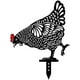 thumbnail image 3 of 5 piezas de decoración de pollos, estatuas de jardín hechas a mano, figura de jardín, decoración de pollo acrílica, decoración de jardín hecha a mano, jardín al aire libre, patio trasero,, 3 of 8