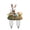 OH828, variant on Rabbits Yard Stake Easter Rabbits With Eggs Garden Stake Sign Art Garden Stakes Decorative Outdoor Rabbits Sign