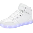 thumbnail image 1 of zapatos para niños zapatos luminosos led calzado deportivo para niños-blanco-40 oso de fresa Electrónica, 1 of 5