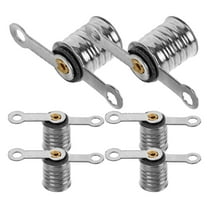 Hemoton 6pcs Light Bulb Sockets Physics Experiment Screw Lamp Holders Miniature Bulb Holders E10