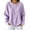 Purple, variant on Maplenight Striped Crewneck Sweatshirts for Women Relaxed Fit Pullover Tops Fall Casual Sweatshirts