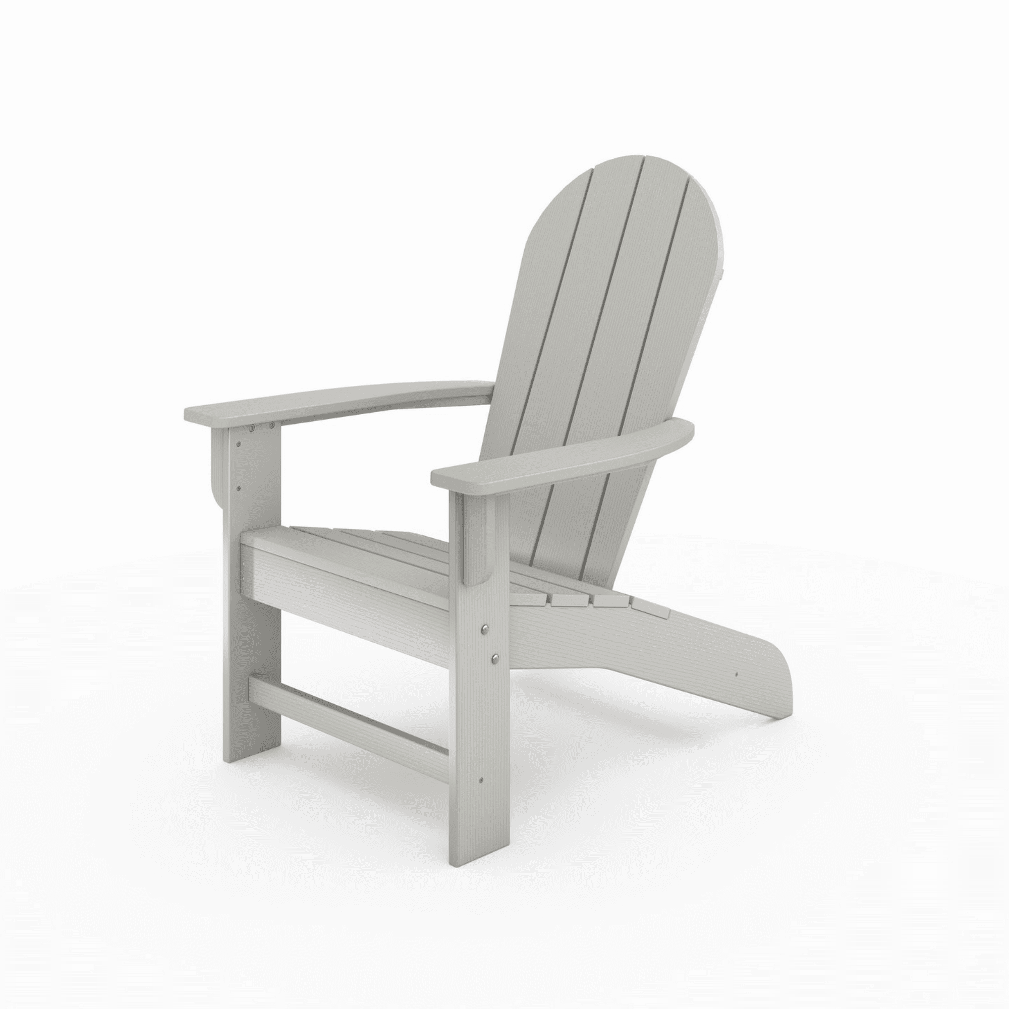 Adirondack Chairs Classic Dark Gray HDPE Poly Lumber for Pool Patio Garden | Dark Gray | HDPE