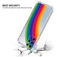 thumbnail image 4 of Colorful Runway Clear Case for Samsung Galaxy S22 Ultra,Aesthetic Art Design Case for Men Women,Unique Trendy Transparent TPU Bumper Case Cover, 4 of 5