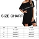 thumbnail image 3 of Camisetas sueltas para mujer Camisa corta para el hogar Mini vestidos Tops, 3 of 6