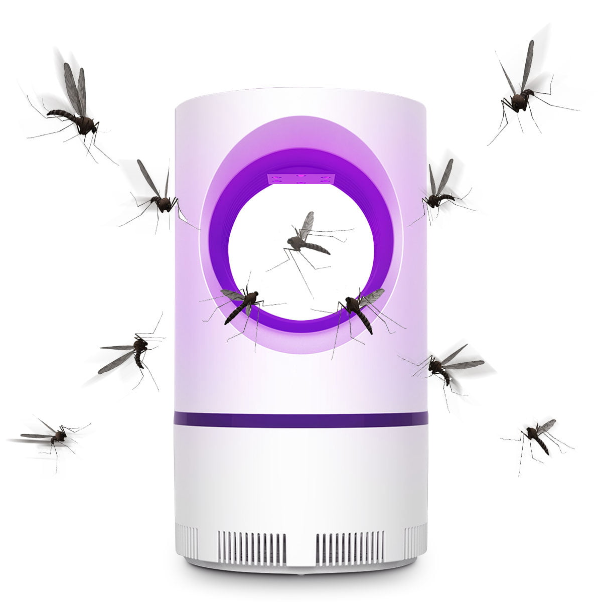 Electric UV Light Mosquito Killer Trap Catcher Lamp Home Mosquito Bug Zapper USB 