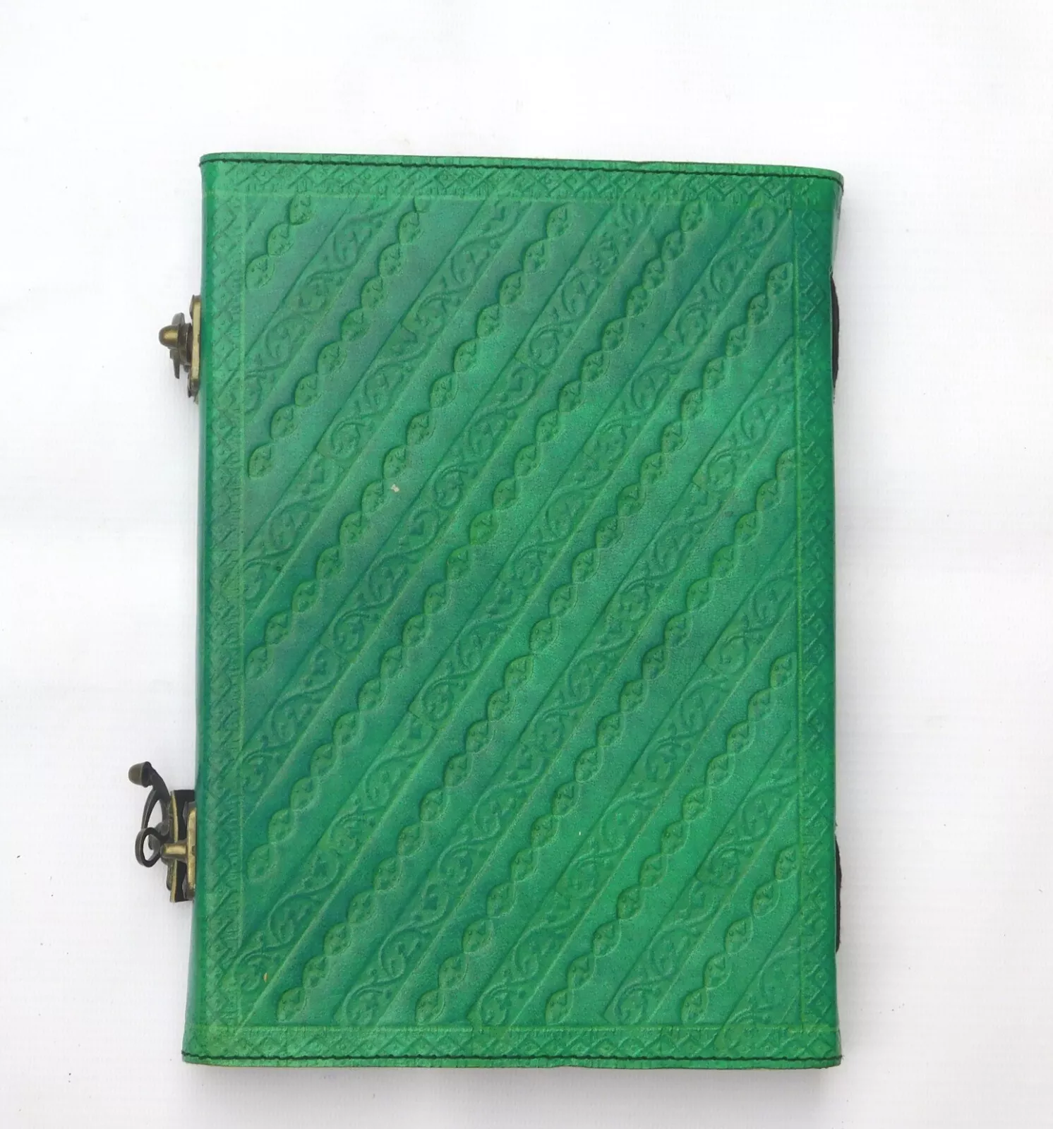 Handcrafted Embossed Tree of Life Design Vintage Leather Bound Journal Energy Reiki Healing Diary Blank Notebook For Men & Women