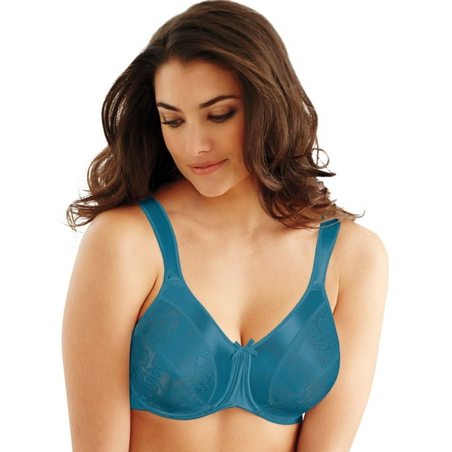 Bali Satin Tracings Soutien-Gorge Minimiseur à Armatures pour Femmes - Article à Succès, 36DD, Transparent