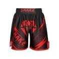 thumbnail image 2 of iiniim Kids Boys Muay Thai Shorts Boxing Kickboxing MMA Training Trunk Satin Fight BJJ Grappling Shorts Bottoms Type K 5-6, 2 of 7
