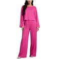 thumbnail image 3 of Lounge Sets for Women 2 Piece Travel Vacation Outfits Spring Summer Lightweight Sweatsuit Tracksuit 2026 Fashion, 3 of 6