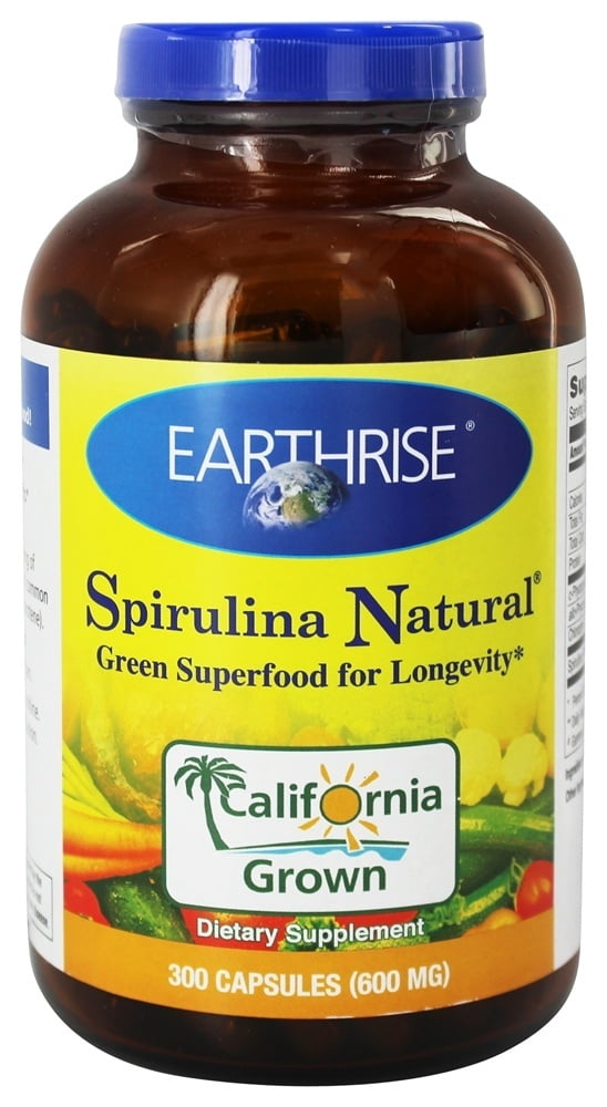 Earthrise Nutritionals Earthrise Spirulina Natural, 300 ea
