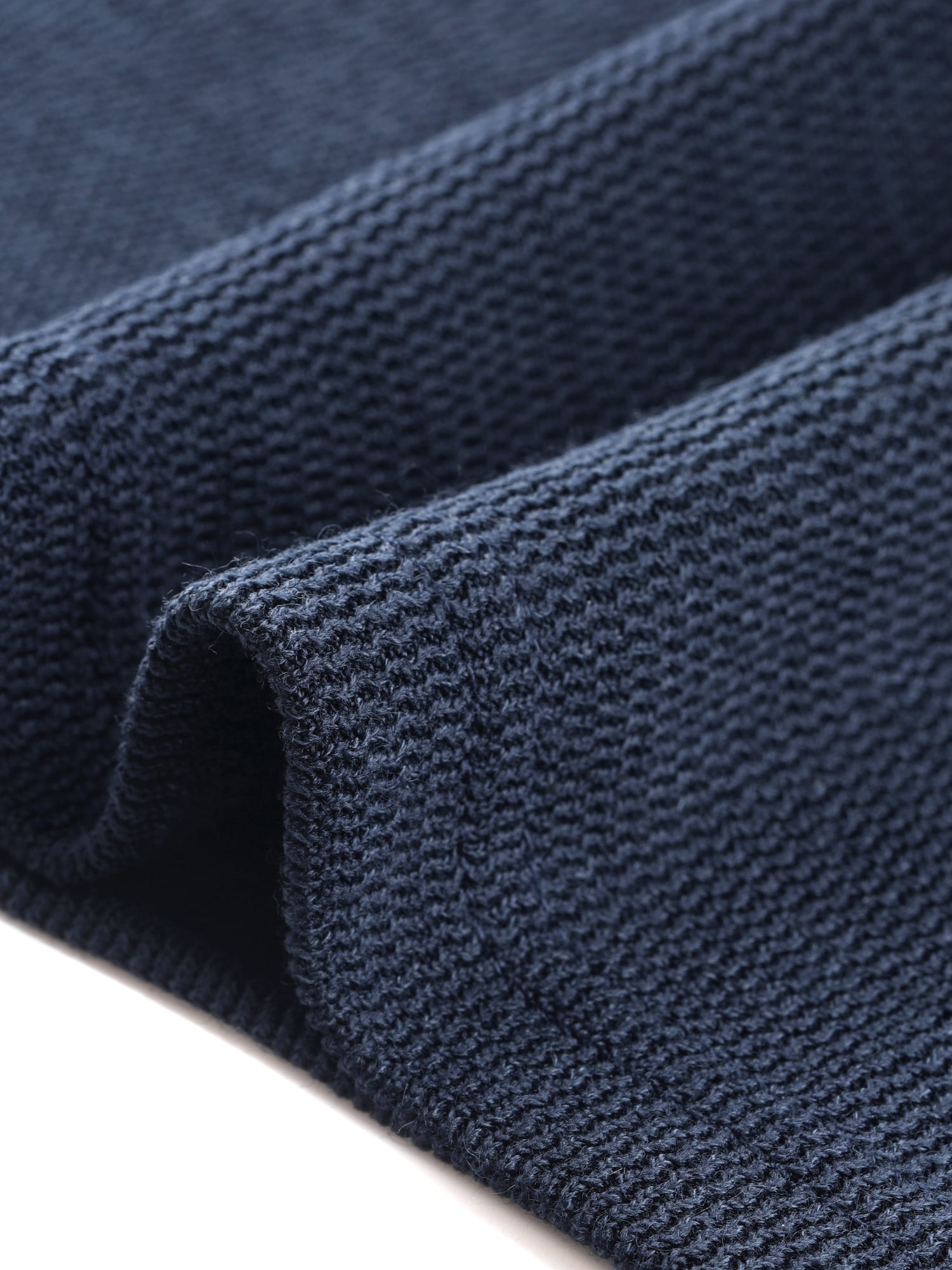 DARING DIVA Women's Knit Dress Turtleneck Pullover Sweater Mini Dress XL Dark Blue