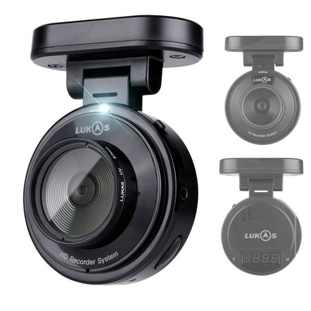 LUKAS LK-7700 PRO Full HD 1080p 30fps Dash Cam DVR Car Black Box + 32GB + GPS