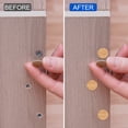 thumbnail image 4 of Uxcell 7 PCS Self-Adhesive Screw Hole Sticker, 0.83" Wood Screw Hole Cover, 4 of 5