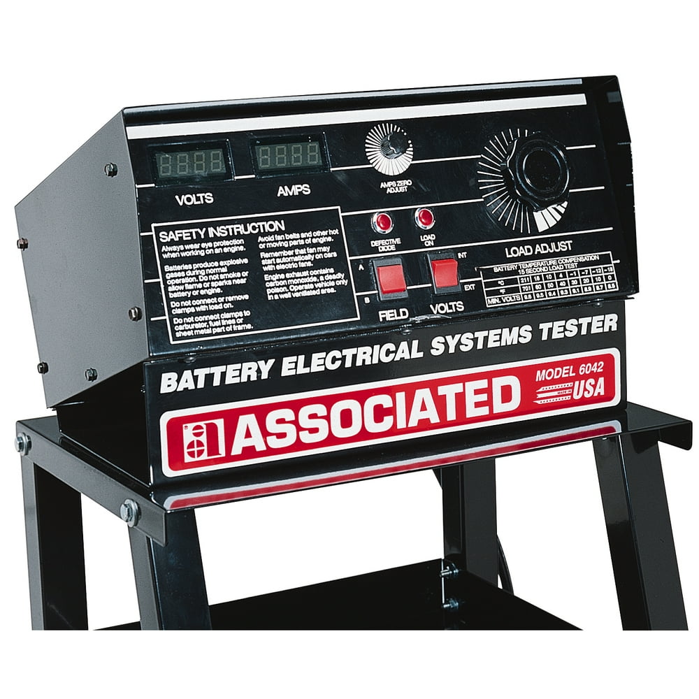Associated 6042 Electrical System Tester, 12/24V 500A Digital