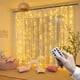thumbnail image 2 of Cortina De luces Led con control Remoto Para ventana/boda/navidad/boda De 8 Modos/luces De hadas/decoraciones Usb, 2 of 4