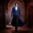 thumbnail image 7 of Men's Gothic Steampunk Tailcoat Victorian Long Frock Coat Halloween Costume Jacket, 7 of 7