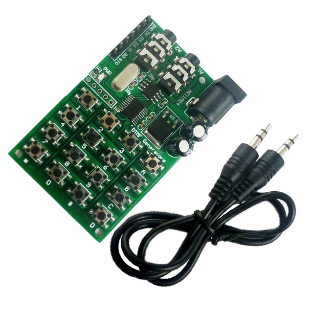 Moyic Generador DTMF, teclado profesional, Control MCU, módulos de decodificadores de voz, teclado multibotón, placa de Control de Audio, Electrónica miscelánea